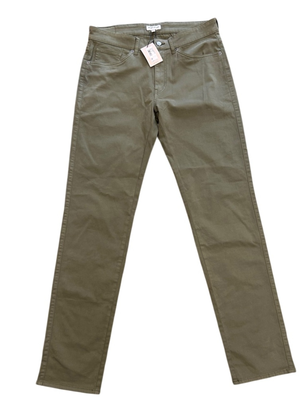 NWT Peter Millar MF24B40FB MTRY Green Pants Mens 32x34 Signature Sateen Classic